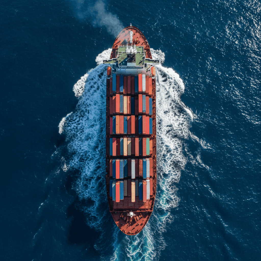 Cargo ship - ShipRoostr reimagining global supply chain